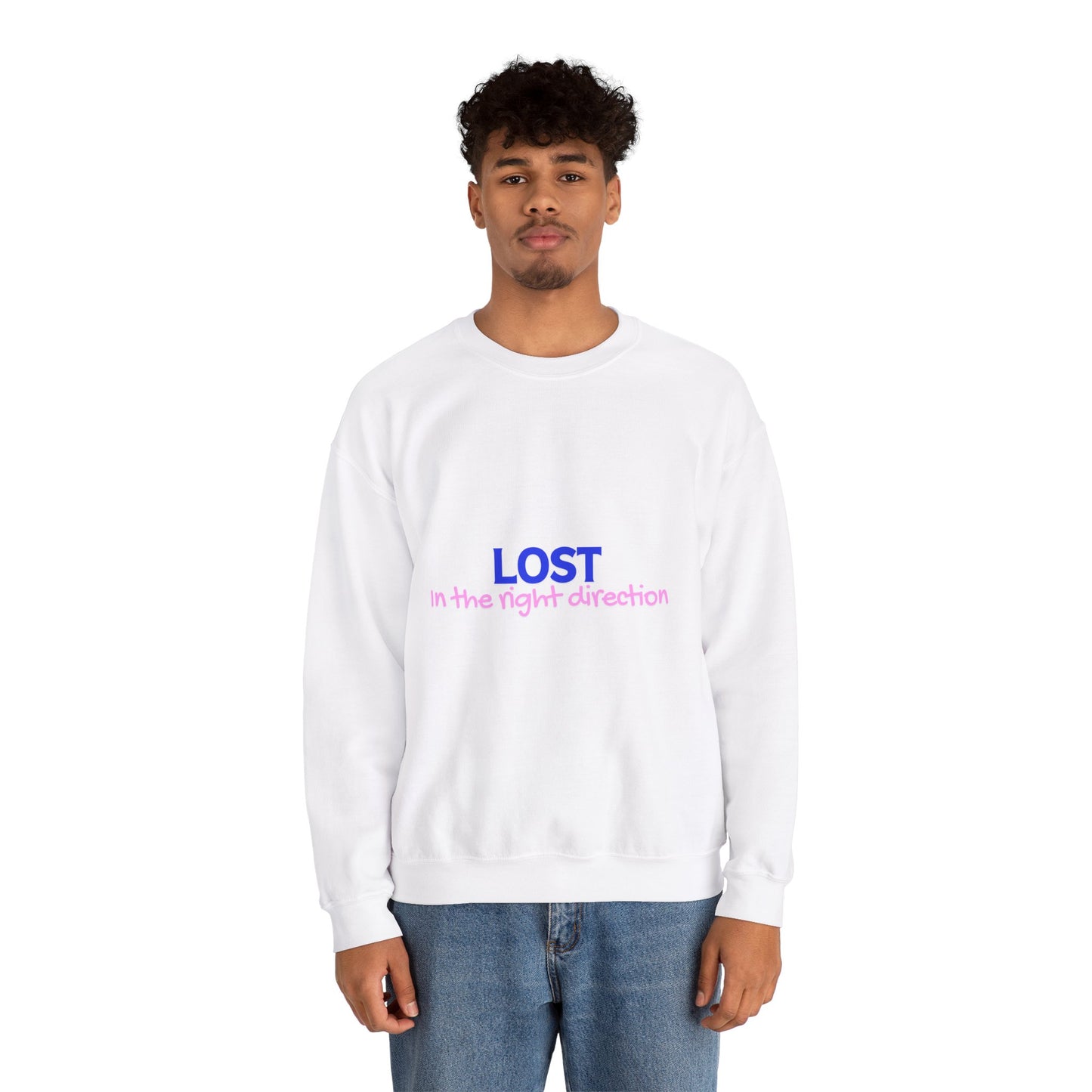 Lost Direction Compass Crewneck Sweatshirt