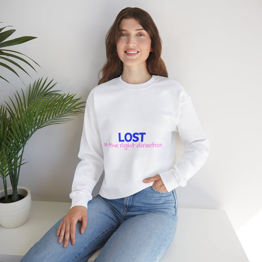 Lost Direction Compass Crewneck Sweatshirt