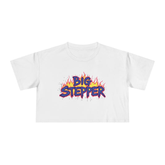 Big Stepper Crop Tee