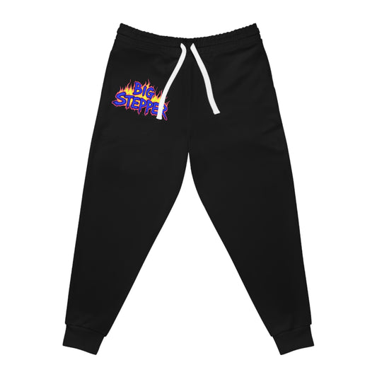 Joggers — 'Big Stepper' Flame Logo Athletic Joggers